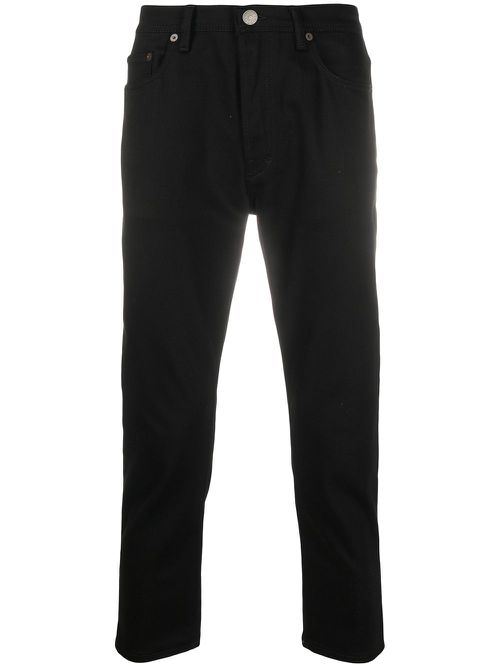 River slim-fit jeans - Black
