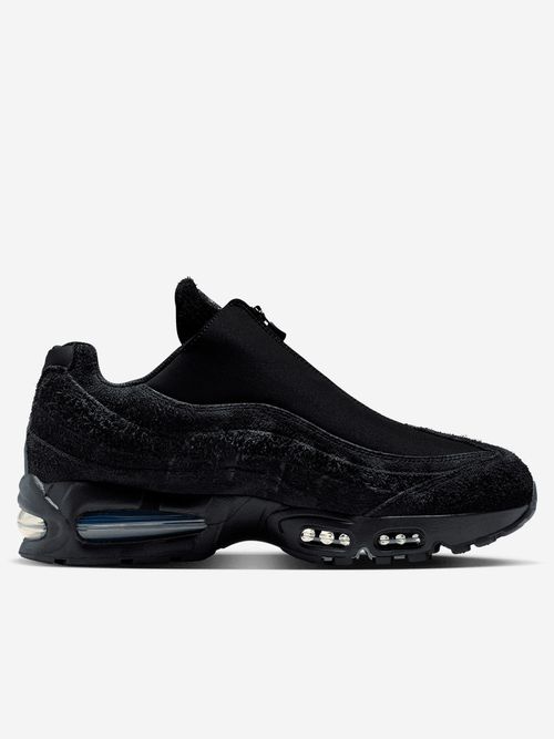 Men's Air Max 95 Big Bubble Zip Sneaker Black/Anthracite Metalic Cool Grey/White