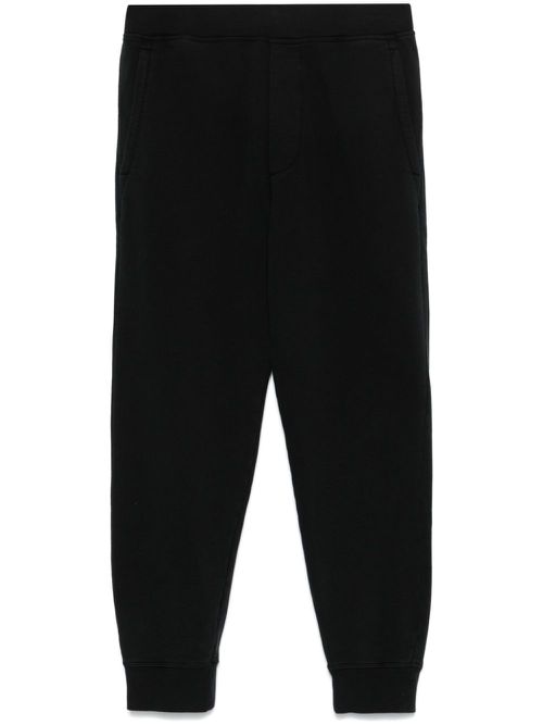Cotton track pants - Black