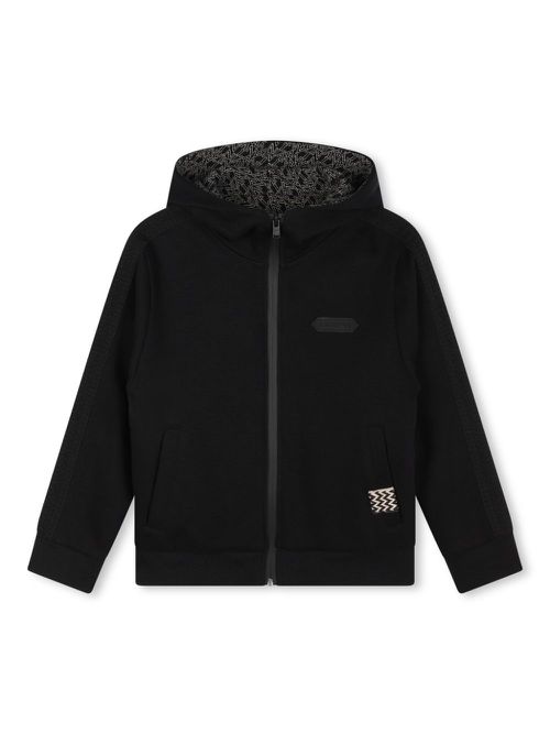 Hooded jacket - Black