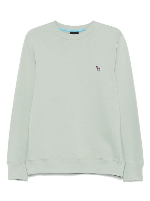PS Paul Smith Zebra-patch sweatshirt - Green