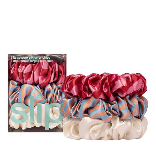 Pure Silk 3-Pack Large Scrunchies