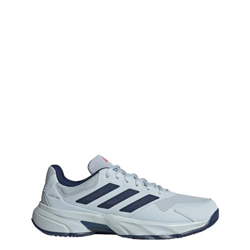 adidas gazelle silver green womens adidas CourtJam Control 3 Men's Clay Court Tennis Shoes - White main image 0