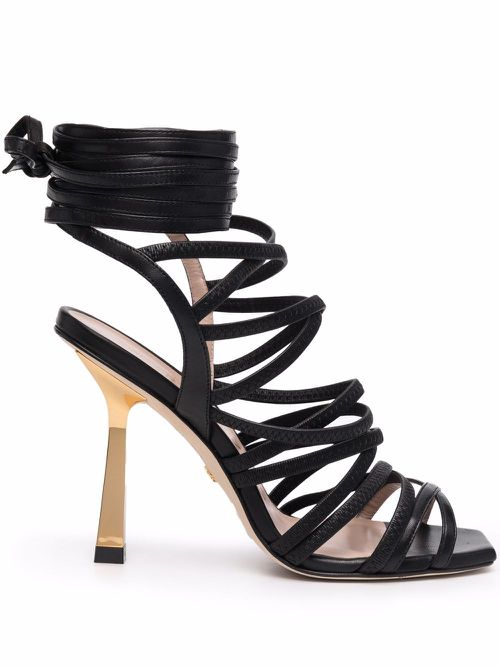 Jaxie 100mm sandals - Black
