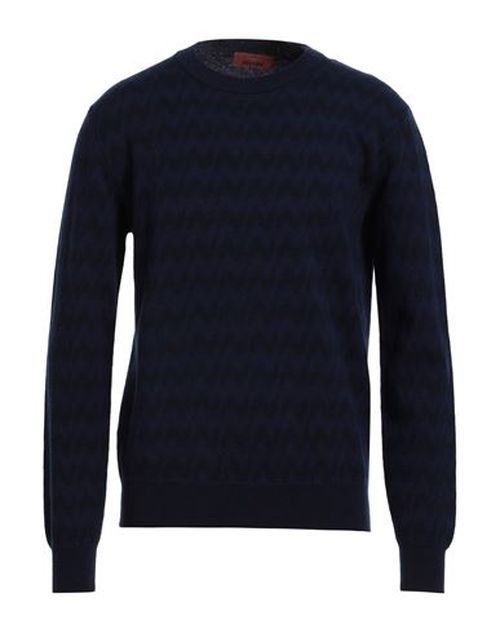 Man Sweater Navy Size L Wool, Cashmere