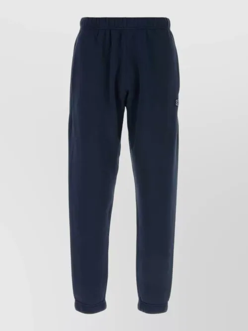 Kenzo - cotton joggers ribbed cuffs side pocket