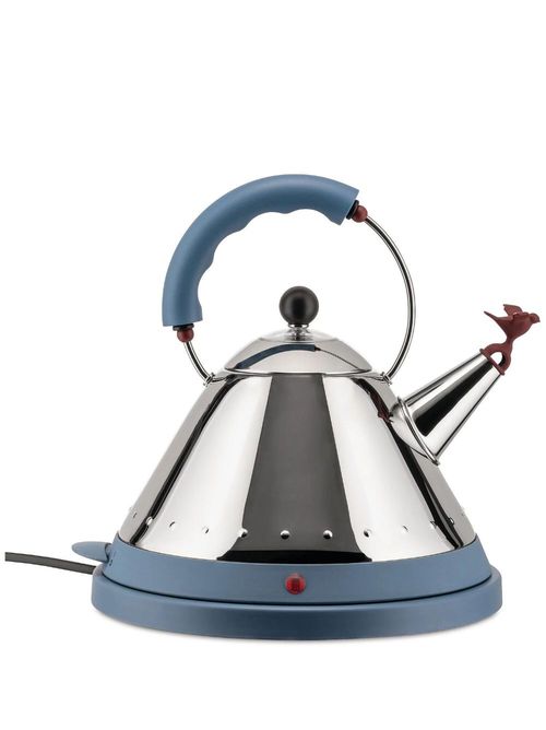 Cordless electric steel kettle - Blue