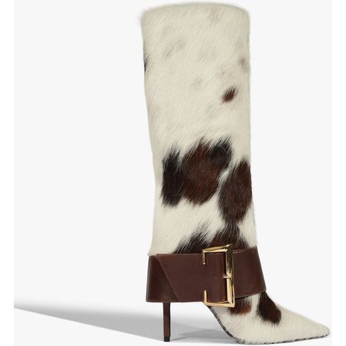 Beatrix Hair Calf Boot - 11 / Multibrown / Hair Calf