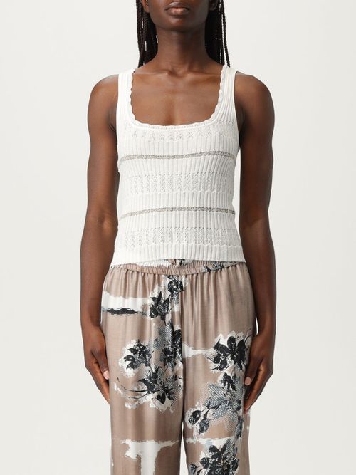 Skirt PINKO Woman color White