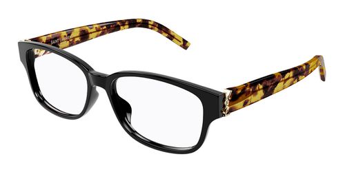 Saint Laurent SL M149 010 Men's Eyeglasses Black Size 99 - Blue Light Block Available
