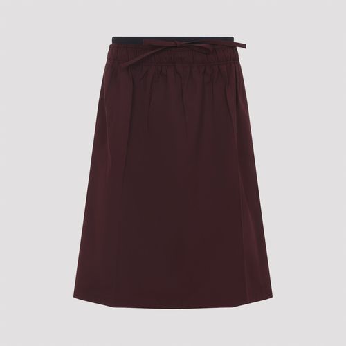 Polyester Midi Skirt