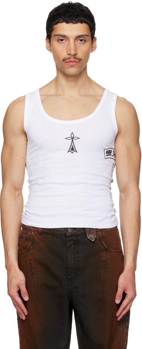 White Breizh Tank Top