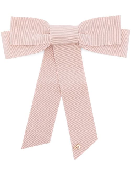 Bow-detail hair clip - Pink
