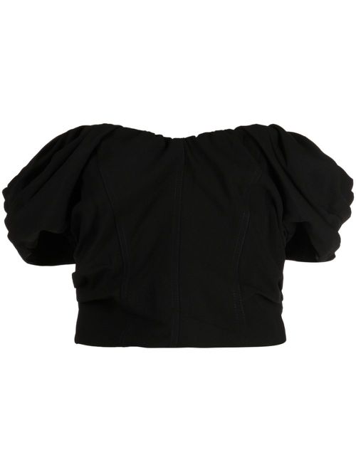 Nora cropped top - Black