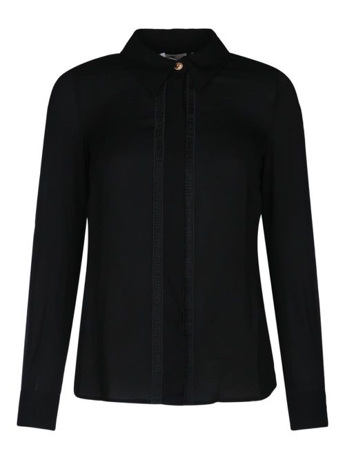 Elisabetta Franchi georgette shirt - Black