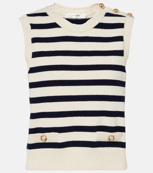 The Harbor cotton-blend sweater vest