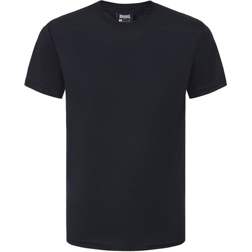 Lonsdale Mens T-Shirts in Navy - Blue - Sma