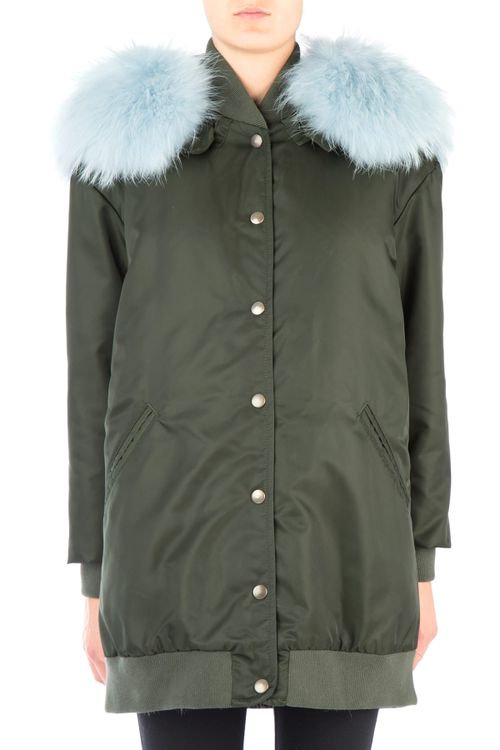 Bomber Down Jacket — Green