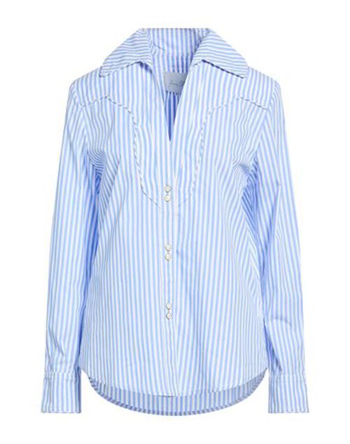 Woman Shirt Sky blue Size 2 Cotton