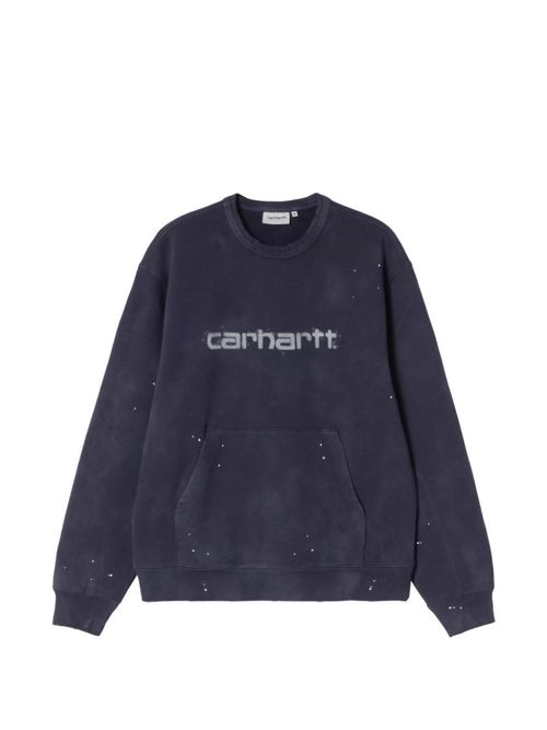 Navy Blue Relaxed Sweatshirt