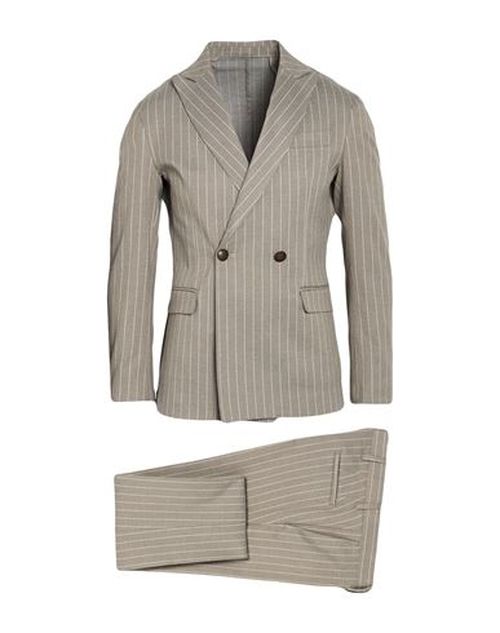 Man Suit Grey Size 34 Polyester, Viscose, Elastane
