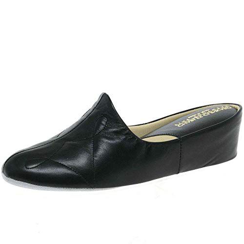 Relax Women's Dulcie Leather SlipperUS Pewter