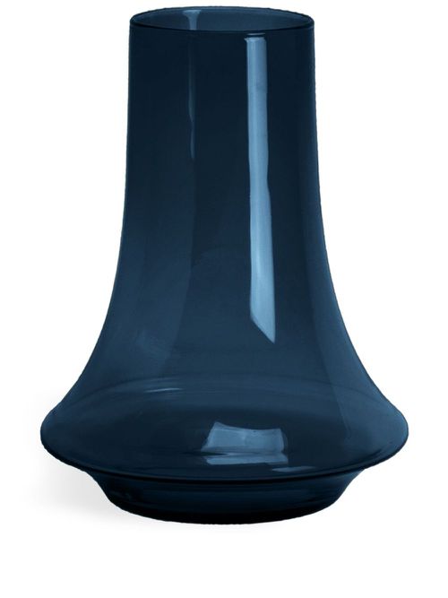 Medium Spinn glass vase (25cm x 20cm) - Blue