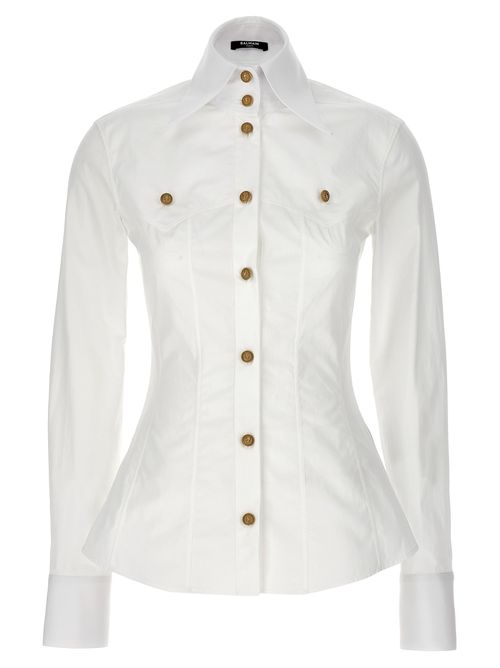 -Wester Camicie Bianco-Donna