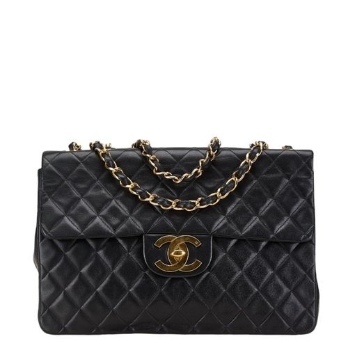Chanel Black Leather Shoulder Bag Pre-Owned