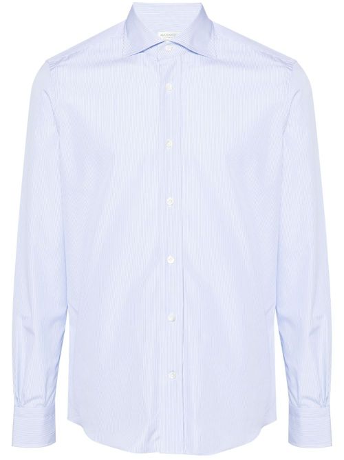 Striped cotton shirt - Blue