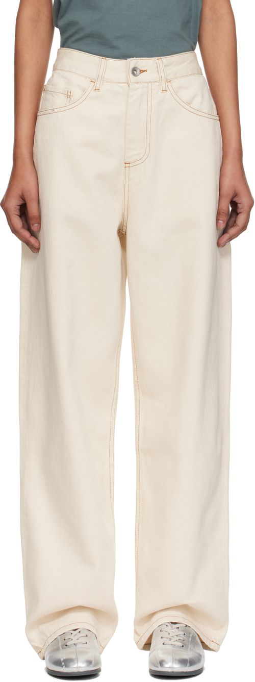 Beige Earth Silver Jeans