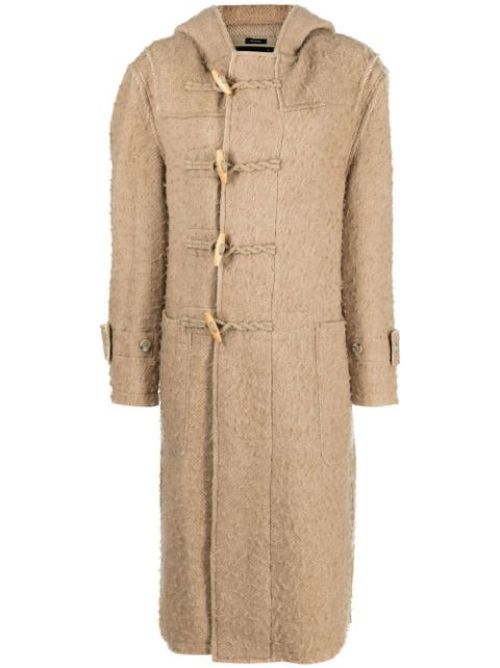 Hooded duffle coat
