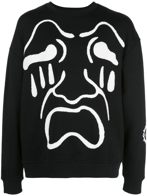 Scream sweatshirt - Black