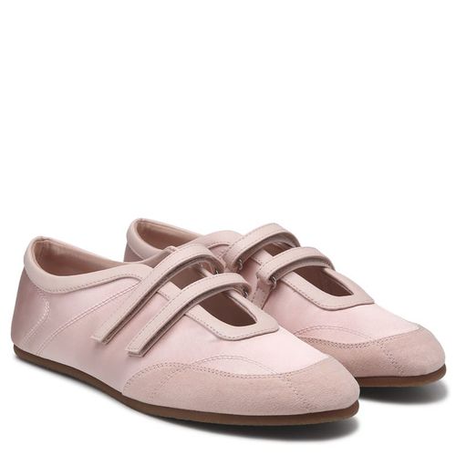 Women's Lucky Ballet Sneakers (Light Pink Satin)