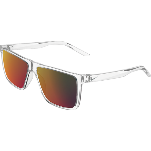 Nike Man Nike NIKE BLAZE P IQ7183X 925 Zonnebrillen Geïnjecteerd Transparant Grijs Kwadraat Gepolariseerd
