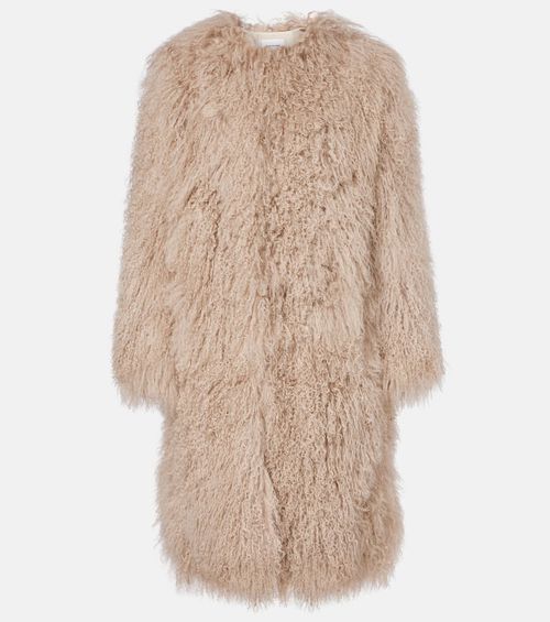 Shearling coat