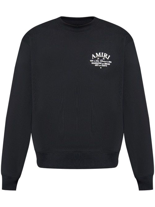 Logo-print sweatshirt - Black