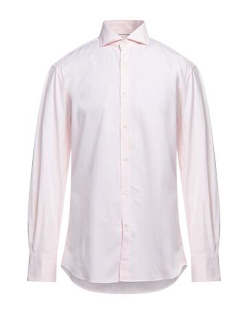 Man Shirt Light pink Size XXL Cotton