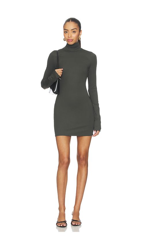 Lovers and Friends Brittney Mini Dress in Army. - L also in M, S, XL