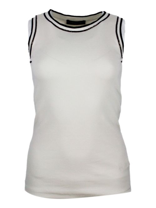T-shirts and Polos Cream 94co 6ea - Women