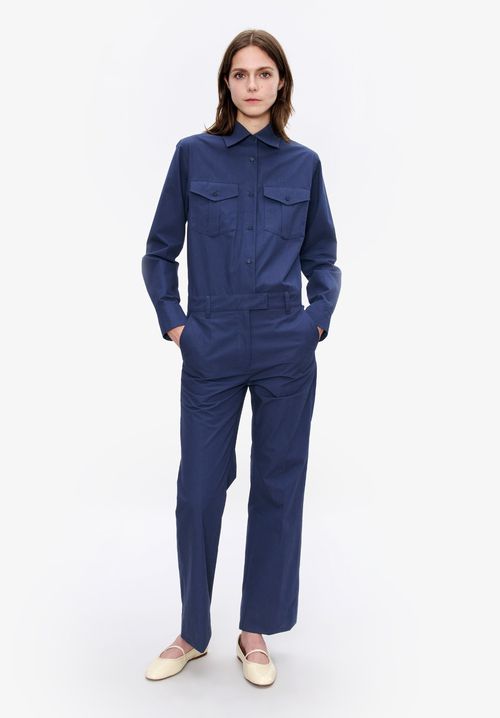 A. P.C. Women's Tara jumpsuit Size: 34 in Dark navy blue