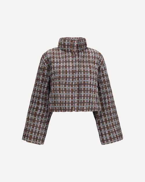 Short padded high-neck Jacket Female M