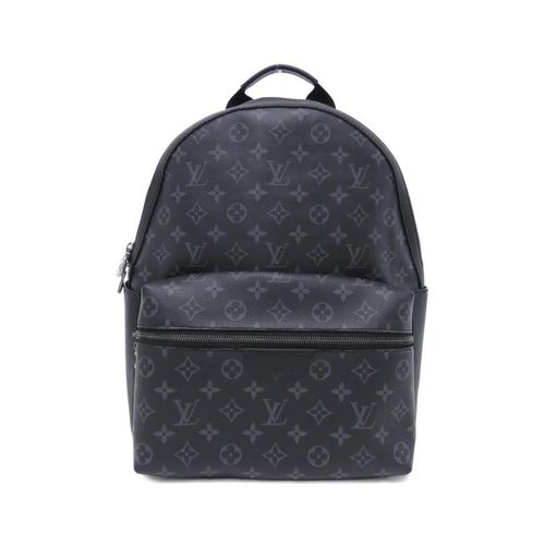 Louis Vuitton Black Coated Canvas Backpack Pre-Owned