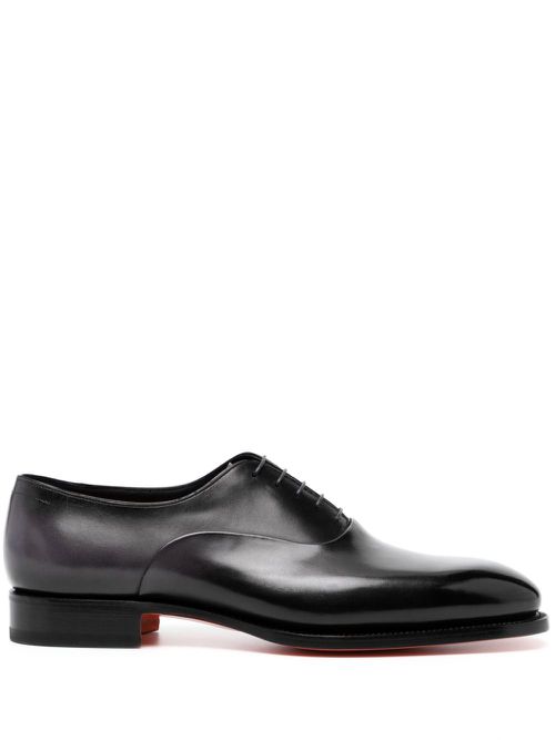 Leather oxford shoes - Black