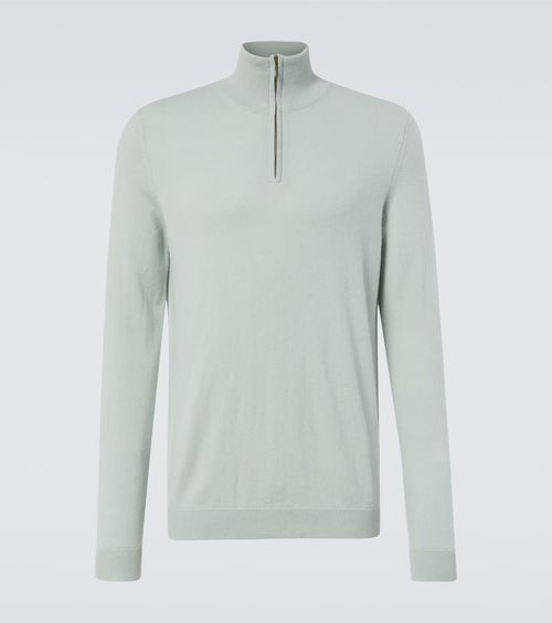 Dared cashmere half-zip sweater