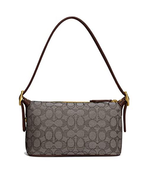COACH Signature Jacquard Demi Bag Oak Maple One Size