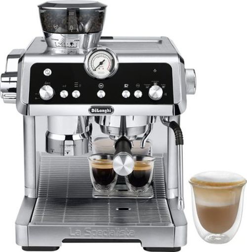 La Specialista Prestigio Espresso Machine with Dual Heating System - Stainless Steel