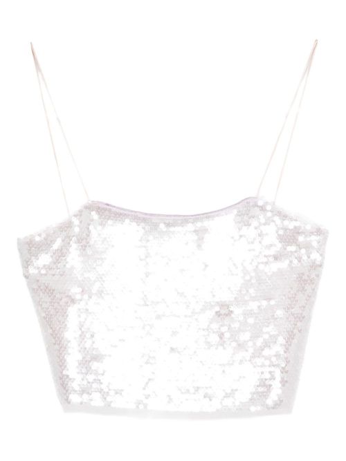 Forte_Forte Sequined Top