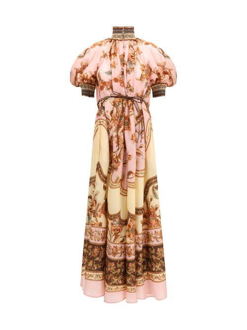 Aster Billow Dress — Pink