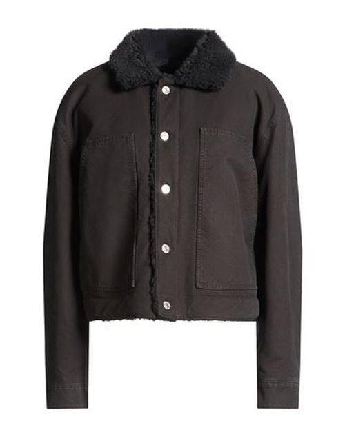 Woman Jacket Black Size 2 Cotton, Polyester